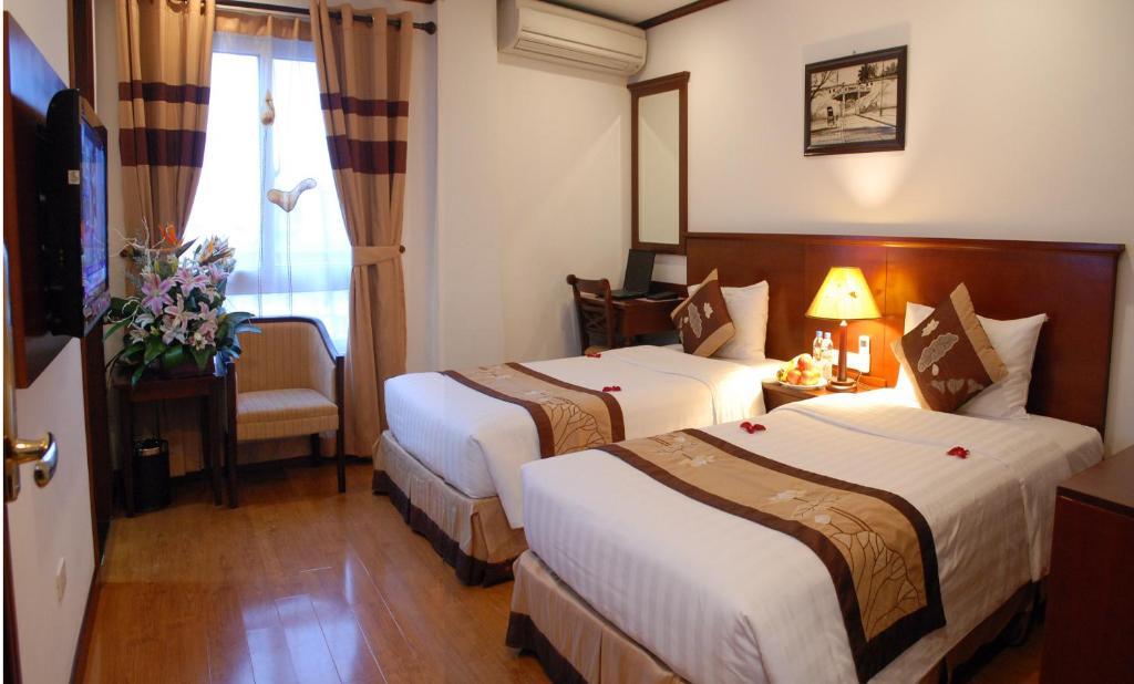May De Ville Legend Hotel Hanoi Rum bild