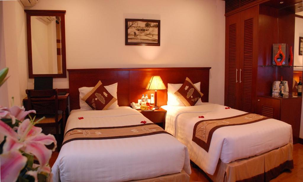 May De Ville Legend Hotel Hanoi Rum bild